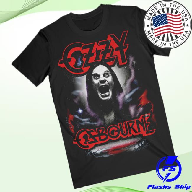 Ozzy Osbourne Merch Store Ozzy Memorial Cross Tee Ozzy Osbourne Merch Store Ozzy Memorial Cross Tee