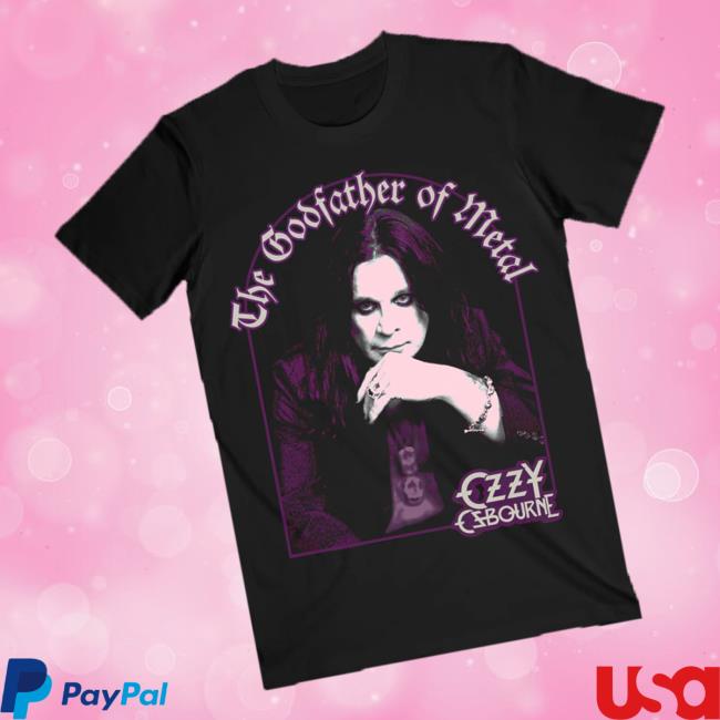 Ozzy Osbourne Merch Store The Godfather Of Metal Tee Ozzy Osbourne Merch Store The Godfather Of Metal Tee