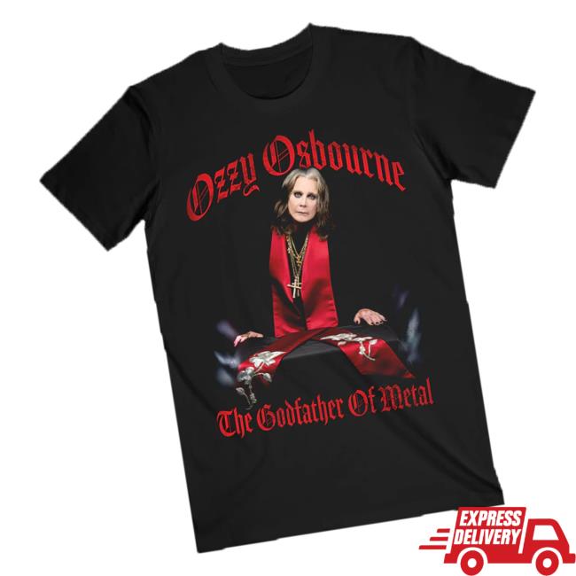 Ozzy Osbourne Merch Store The Godfather Tee Ozzy Osbourne Merch Store The Godfather Tee