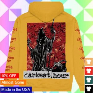 Impericon Store Merch Darkest Hour Wizzard Gold Yellow Hoodie