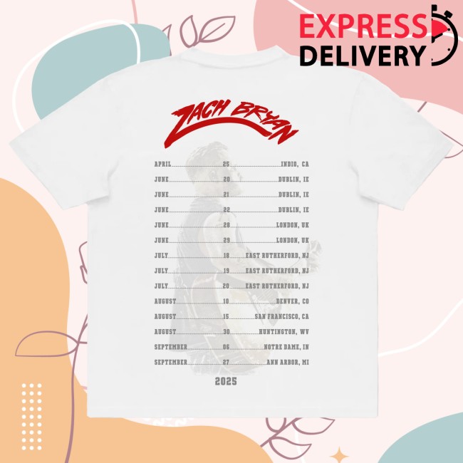 Zach Bryan Shop Store Merch Zb Silhouette Tee Zach Bryan Shop Store Merch Zb Silhouette Tee