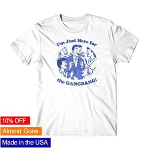 Danny Duncan Merch Store Here For The Gangbang White Tee