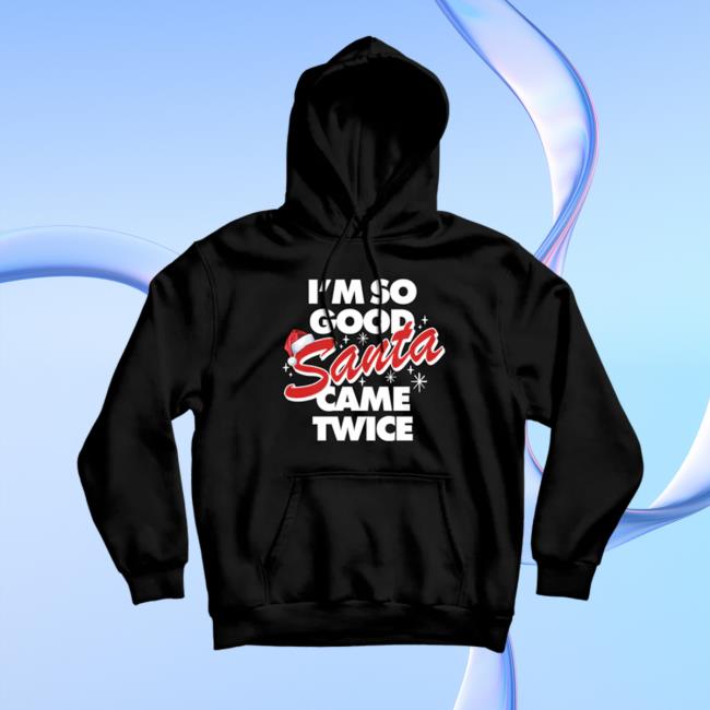 Danny Duncan Merch Store Santa Came Twice Black Hoodie Danny Duncan Merch Store Santa Came Twice Black Hoodie