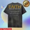 kenny George Michael Merch Store Faith Album Cover Faded Tee Blacka