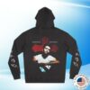 kenny George Michael Merch Store Faith Symbol Faded Hoodie Blacka