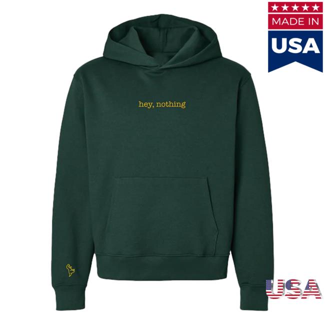 Interscope Merch Store Hey Nothing Logo Hoodie Interscope Merch Store Hey Nothing Logo Hoodie
