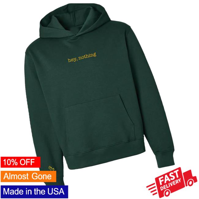 Interscope Merch Store Hey Nothing Logo Hoodie Interscope Merch Store Hey Nothing Logo Hoodie