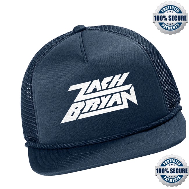 Zach Bryan Shop Store Merch Zb Logo Navy Hat Zach Bryan Shop Store Merch Zb Logo Navy Hat