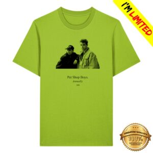 Pet Shop Boys Store Merch Annually 2026 T-Shirt