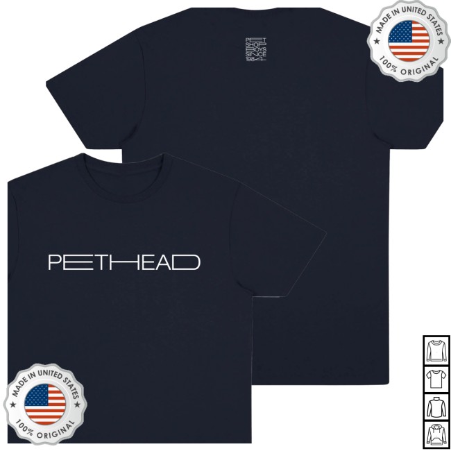 Pet Shop Boys Store Merch Pethead T-Shirt Pet Shop Boys Store Merch Pethead T-Shirt