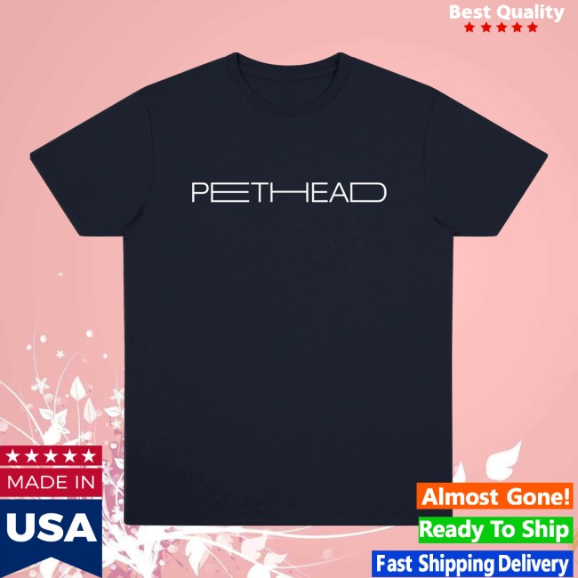 Pet Shop Boys Store Merch Pethead T-Shirt Pet Shop Boys Store Merch Pethead T-Shirt