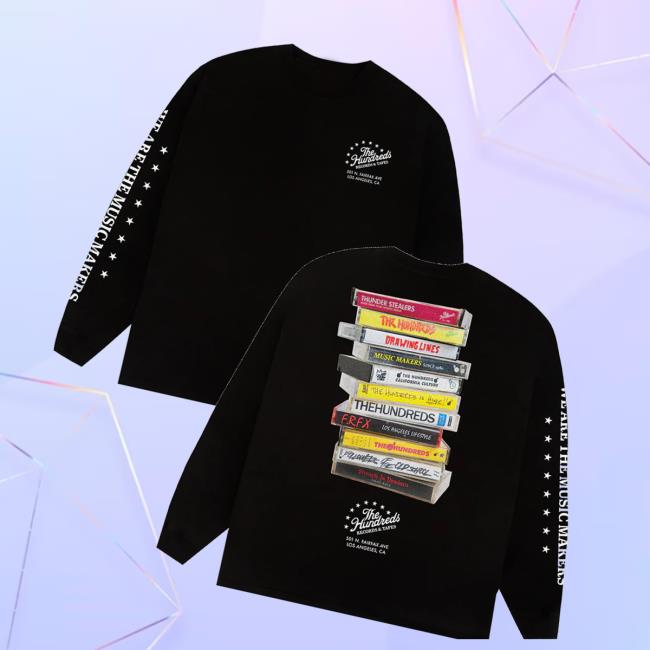 The Hundreds Merch Store Cassette Ls T-Shirt The Hundreds Merch Store Cassette Ls T-Shirt