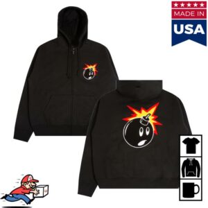 The Hundreds Merch Store Adam Bomb Og Logo Chenille Ziphood