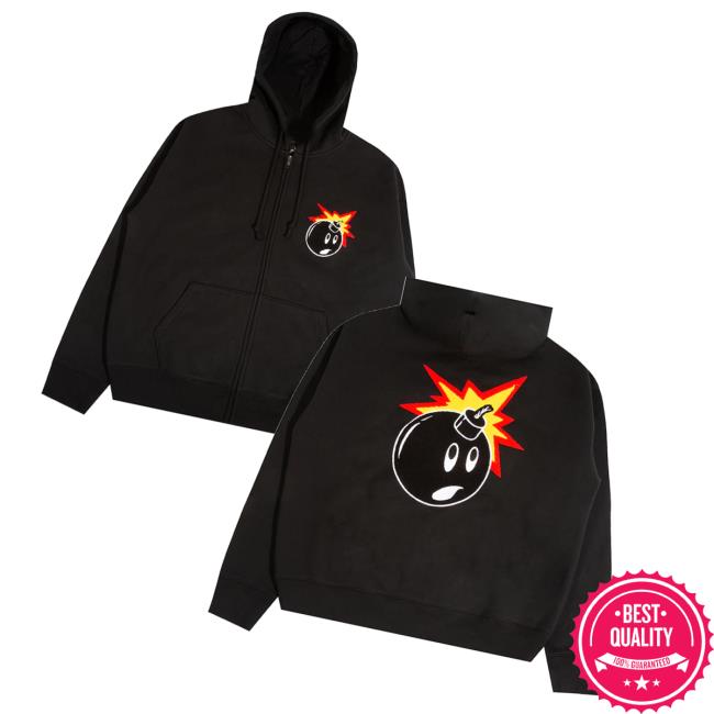 The Hundreds Merch Store Adam Bomb Og Logo Chenille Ziphood The Hundreds Merch Store Adam Bomb Og Logo Chenille Ziphood