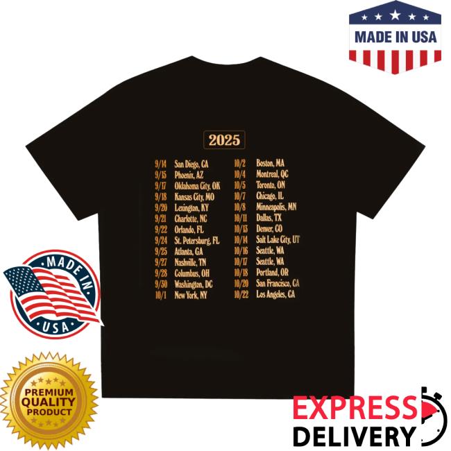 Zach Hood Merch Store Zach Hood 2025 Tour T-Shirt Zach Hood Merch Store Zach Hood 2025 Tour T-Shirt