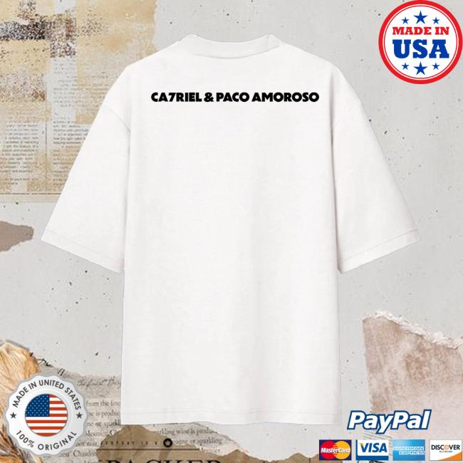 Ca7riel Paco Amoroso Merch Store Top Of The Hills Boxy Tee White Ca7riel Paco Amoroso Merch Store Top Of The Hills Boxy Tee White