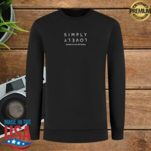 Verstappen Merch Store Mv Crewneck Simply Lovely Black