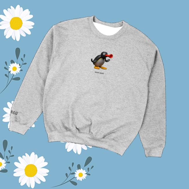 Retrokid Merch Store Pingu Noot Noot Crewneck Retrokid Merch Store Pingu Noot Noot Crewneck