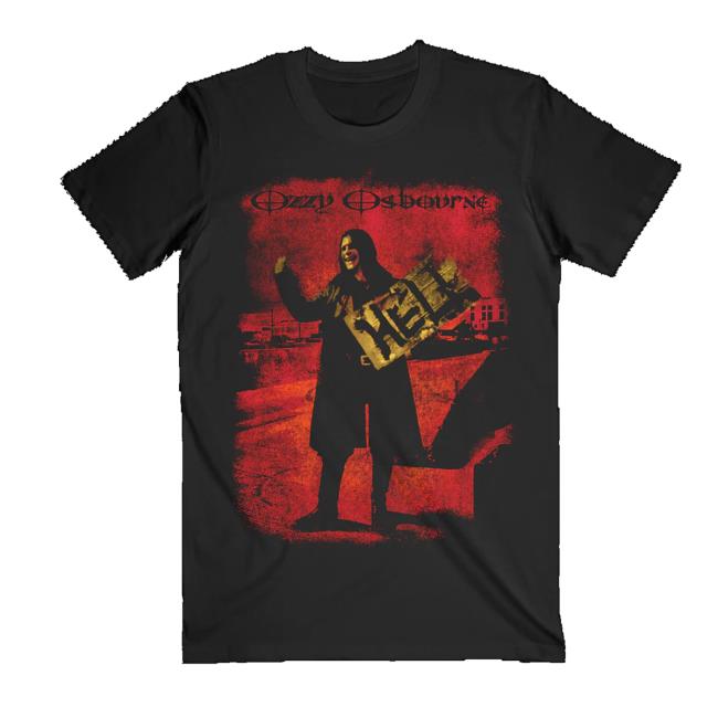 Ozzy Osbourne Merch Store Hitchhiking To Hell Tee Shirt Ozzy Osbourne Merch Store Hitchhiking To Hell Tee Shirt