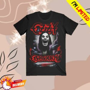 Ozzy Osbourne Merch Store Ozzy Memorial Cross Tee