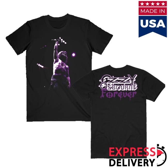 Ozzy Osbourne Merch Store Ozzy Forever Stage Tee