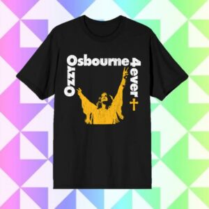 Ozzy Osbourne Merch Store Ozzy 4Ever Blizzard Of Ozz Tour Tee