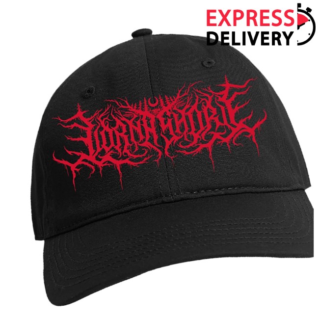 Artistfirst Store Merch Lorna Shore Red Logo Dad Black Hat Artistfirst Store Merch Lorna Shore Red Logo Dad Black Hat