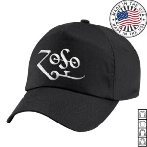 Jimmy Page Store Merch Black Zoso Baseball Cap