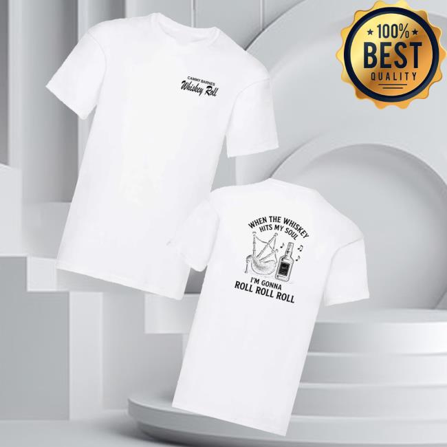 Cammy Barnes Merch Store Whiskey Roll T-Shirt Cammy Barnes Merch Store Whiskey Roll T-Shirt