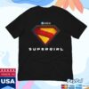 DC Shop Merch Supergirl 2026 Movie Black & White Logo T-Shirt DC Shop Merch Supergirl 2026 Movie Black & White Logo T-Shirt