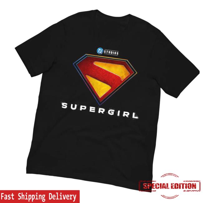Dc Shop Merch Supergirl 2026 Movie Logo T-Shirt Dc Shop Merch Supergirl 2026 Movie Logo T-Shirt