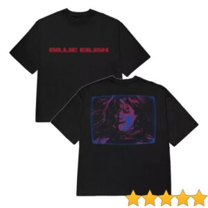 Hot Topic Merch Store Billie Eilish Hit Me Hard And Soft Tour Film T-Shirt