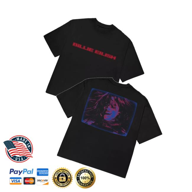 Hot Topic Merch Store Billie Eilish Hit Me Hard And Soft Tour Film T-Shirt Hot Topic Merch Store Billie Eilish Hit Me Hard And Soft Tour Film T-Shirt