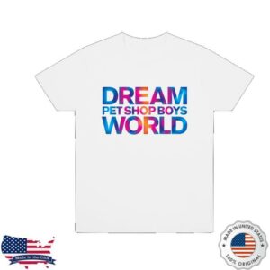 Pet Shop Boys Merch Store Dreamworld 2025 T-Shirt