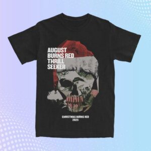 August Burns Red Merch Store Abr Thrill Seeker Christmas Burns Red 2025 Tee