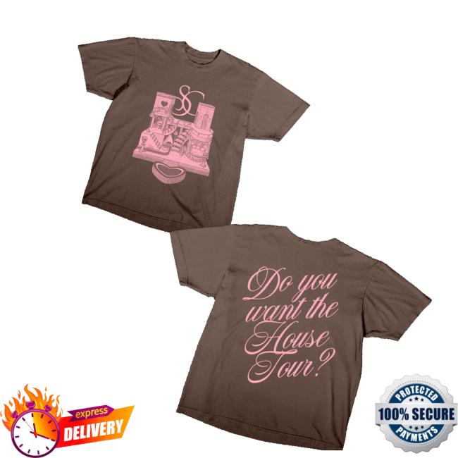 Sabrina Carpenter Merch Store House Tour T-Shirt Sabrina Carpenter Merch Store House Tour T-Shirt