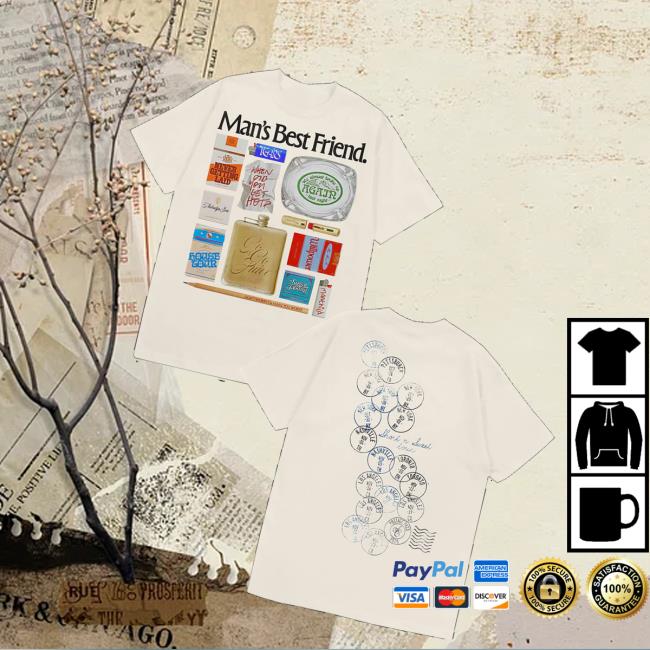 Sabrina Carpenter Merch Store Man’s Best Friend Object Dateback T-Shirt Sabrina Carpenter Merch Store Man’s Best Friend Object Dateback T-Shirt