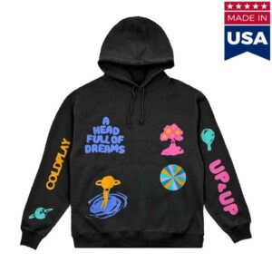 Coldplay Merch Store A Head Full Of Dreams Hoodie