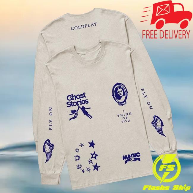 Coldplay Merch Store Ghost Stories I Think Of You Longsleeve Coldplay Merch Store Ghost Stories I Think Of You Longsleeve