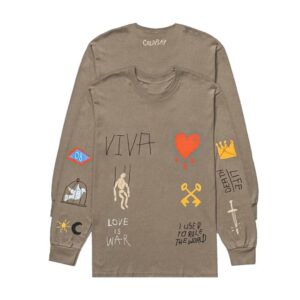 Coldplay Merch Store Viva Love Is War I Used To Rule The World Longsleeve
