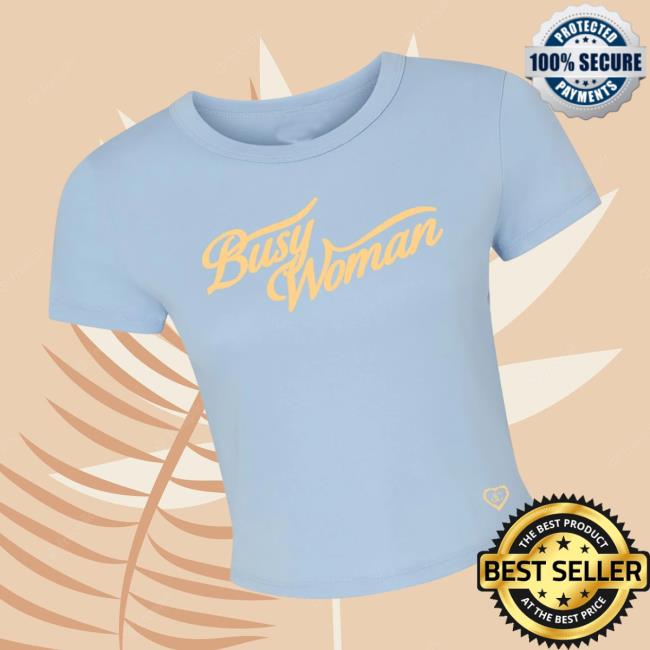 Sabrina Carpenter Merch Store Busy Woman Baby Tee Sabrina Carpenter Merch Store Busy Woman Baby Tee