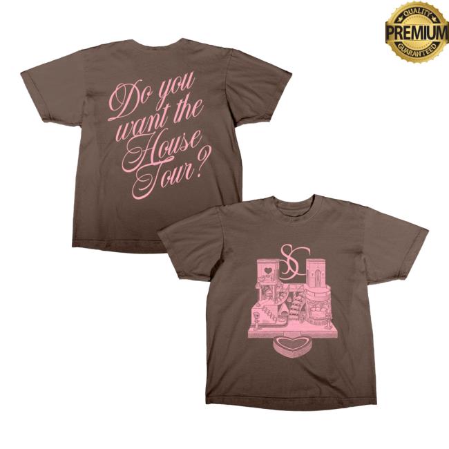 Sabrina Carpenter Merch Store House Tour T-Shirt Sabrina Carpenter Merch Store House Tour T-Shirt