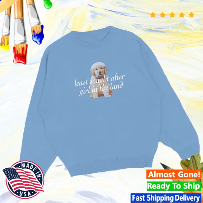Sabrina Carpenter Store Merch Least Sought After Puppy Crewneck Sabrina Carpenter Store Merch Least Sought After Puppy Crewneck