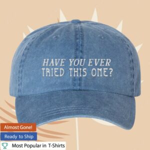 Sabrina Carpenter Store Merch Have You Ever Tried This One Denim Hat
