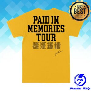 Jessie Reyez Store Merch Pim Tour Tee Gold