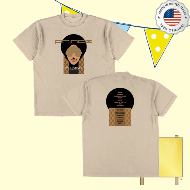 Prince Store Merch Hit N Run Phase Two Tracklist T-Shirt Prince Store Merch Hit N Run Phase Two Tracklist T-Shirt