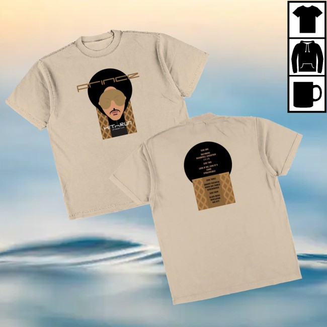 Prince Store Merch Hit N Run Phase Two Tracklist T-Shirt Prince Store Merch Hit N Run Phase Two Tracklist T-Shirt