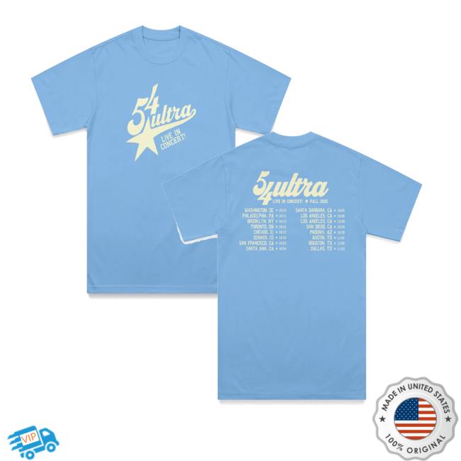 54Ultra Merch Store Tour T-Shirt 54Ultra Merch Store Tour T-Shirt