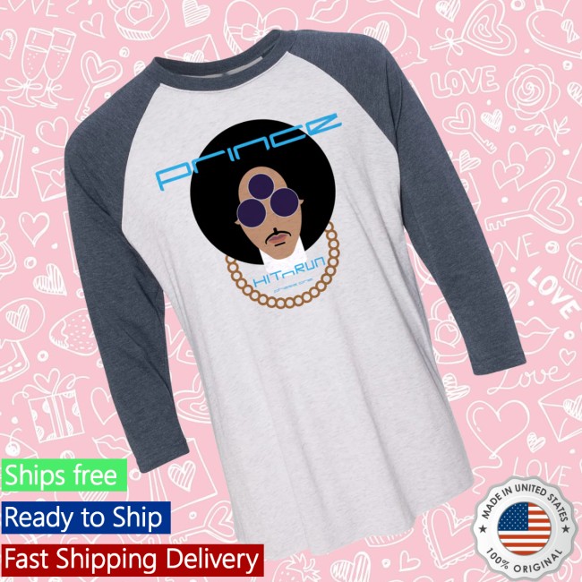 Prince Store Merch Hit N Run Phase One Raglan Prince Store Merch Hit N Run Phase One Raglan