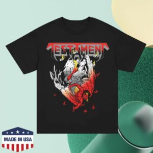 Testament Shop Store Merch Falling Fast Black T-Shirt
